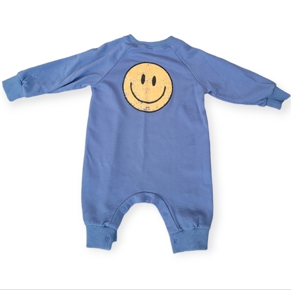 Baby "Smile Days" Smilie Face One Piece Size 6-12 Months - Picture 1 of 6